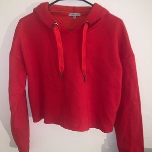 Charlotte russe cropped hoodie!